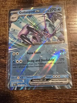 Pokemon Golisopod EX 050/182 double rare card