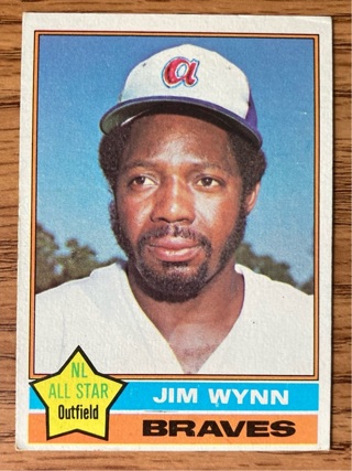 1976 Topps Jim Wynn baseball card 