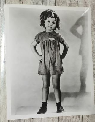 Shirley Temple 8 x 10" Glossy Photo