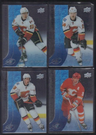 2015-16 Upper Deck Ice 4 different Calgary Flames - All Listed