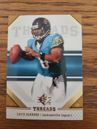 2009 Upper Deck Treads Football card.