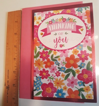 Thinking of You Card (w/Envelope)