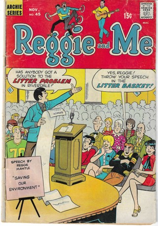 Archie Series Comic No. 45 November 1970 Reggie and Me