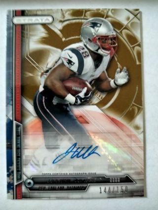 2014 James white rookie auto 144/150