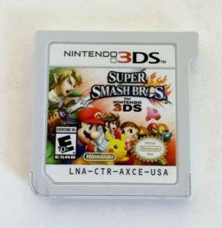 Super Smash Bros. Nintendo 3DS 2014 Video Game CARTRIDGE ONLY mario Tested