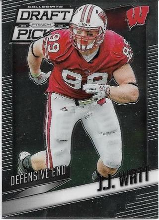 2015 PRIZM DRAFT PICKS J.J. WATT CARD