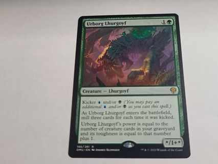 Magic the gathering mtg Urborg Lhurgoyf rare card Dominaria United