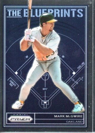 2023 Panini Prizm Mark Mcgwire Blueprints