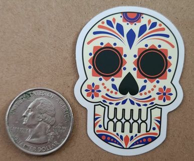 Sugar Skull Sticker #7