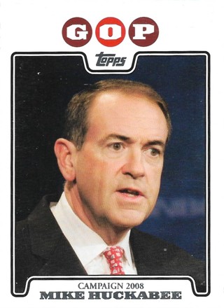  2008 Topps Campaign 2008 #MH Mike Huckabee