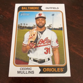 2023 Topps Heritage - [Base] #356 Cedric Mullins