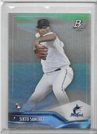 Sixto Sanchez 2021 Bowman Platinum #92 Rookie Card