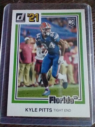 KYLE pitts Rookie Card Donruss