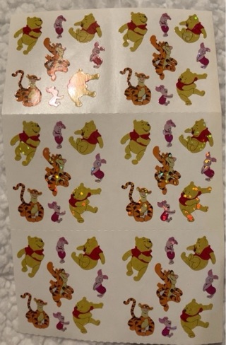 48 Winnie the Pooh Stickers