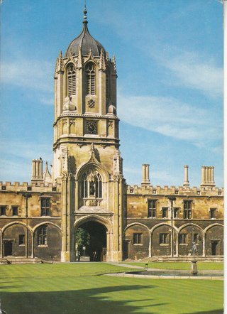 Vintage Postcard Christ Church, Oxford, England