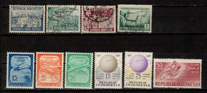 Indonesia Commemoratives 1950s