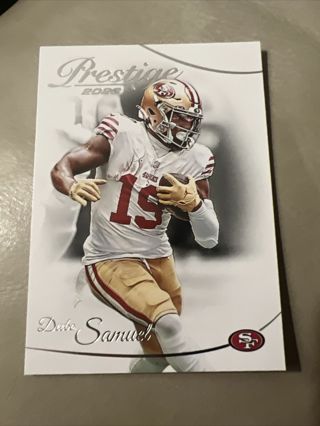 2023 Panini Prestige Deebo Samuel #258 base card - 49ers Football Card