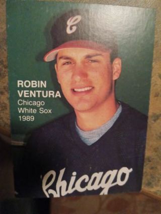 1989 PACIFIC ROOKIES SUPERSTARS TWO ROBIN VENTURA BASEBALL CARD# 12 OF 16