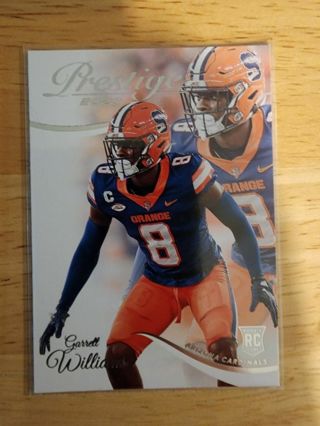 2023 Panini Garrett Williams #338