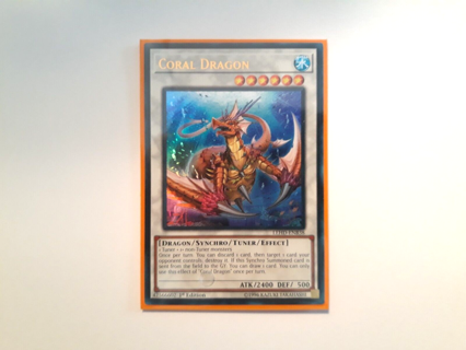 Yugioh | Coral Dragon | LEHD | Ultra Rare