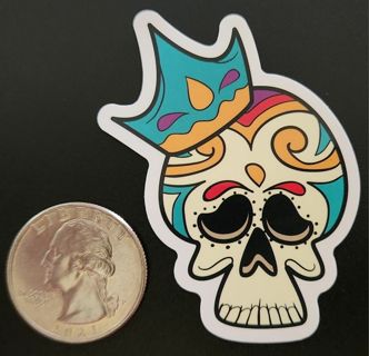 Sugar Skull Sticker