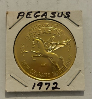 Brilliant Uncirculated 1972 Pegasus Flying Horse Coin