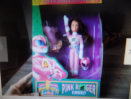 Vintage Mint in the box 1994 Bandai Kimberly Pink Power |Ranger Doll Mighty Morphin Power Ranger