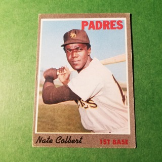 1970 - TOPPS BASEBALL CARD NO. 11 - NATE COLBERT - PADRES