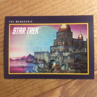 1991 Star Trek Trading Card | THE MENAGERIE | Card # 31