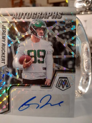 2022 Jeremy Ruckert Mozaic Autograph #D 21/25 