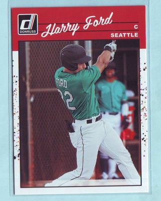 2023 Donruss Harry Ford RETRO Baseball Card # 255 Mariners