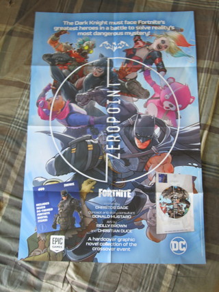 Huge 24"x36" Comic Shop promo Poster: DC - Batman ZeroPoint
