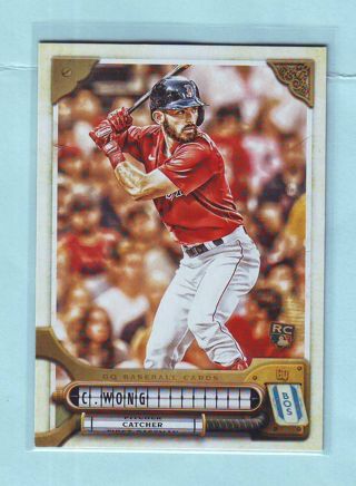 2022 Topps Gypsy Queen Connor Wong ROOKIE Baseball Card # 66 Red Sox