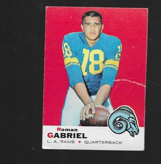 1969 TOPPS ROMAN GABRIEL #125