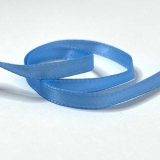 Light Blue Satin 1/4” Wide Ribbon 
