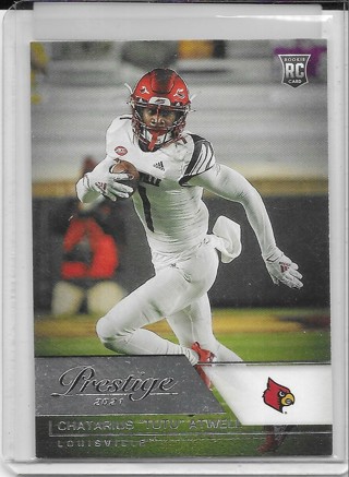 Tutu Atwell 2021 Chronicles Draft Prestige #100 Rookie Card