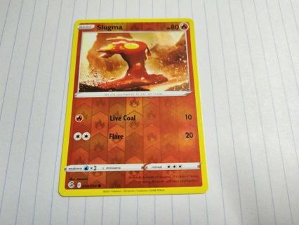 Pokemon Reverse Holo Slugma