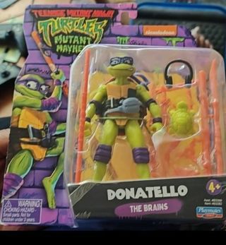 Teenage Mutant Ninja Turtles Mutant Mayhem Donatello The Brains Figure Brand New