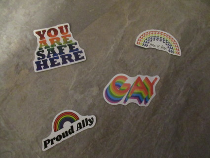 Great Stickers!!!   LBGTQ friendly!  (new!)