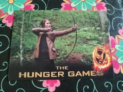 2012 The Hunger Games Card