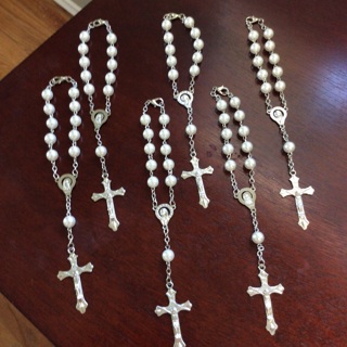 Six Decorative Rosaries .
