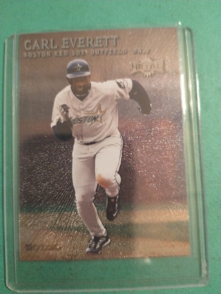 carl everett baseball card free shipping