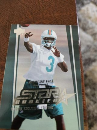 2006 Upper Deck Football trading card.