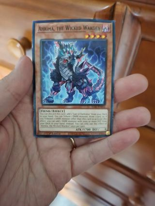 Yu-GI-OH card.