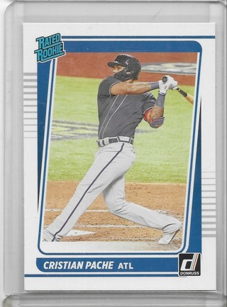 Christian Pache 2021 Donruss #31 Rated Rookie 