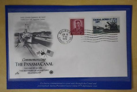 One Panama Canal First Day Cover