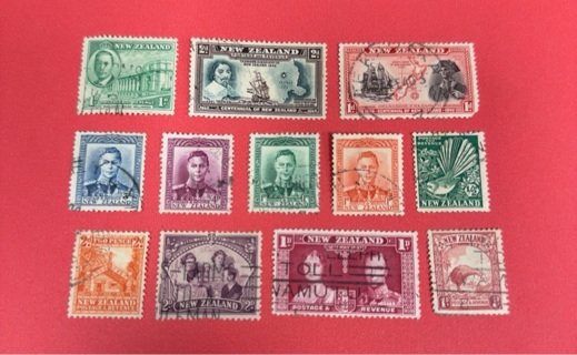 New Zealand stamp lot