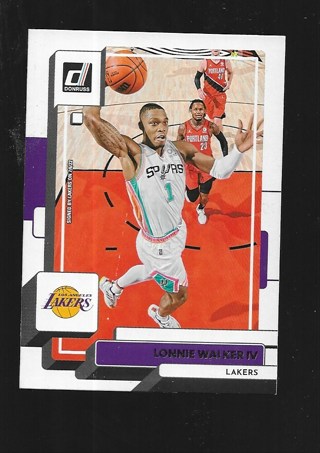 2022 DONRUSS LONNIE WALKER #195