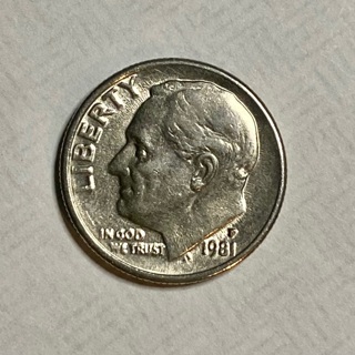 1981 P 10c Dime!