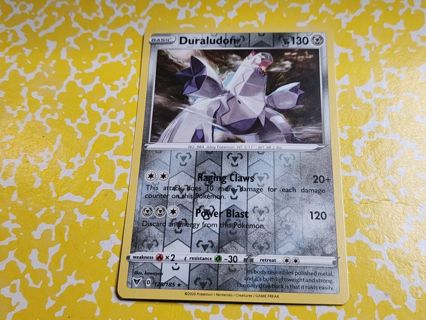 Pokemon Duraludon reverse holo rare 129/185